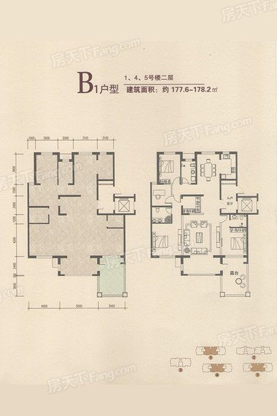 仁晟裝飾翠島天成戶型